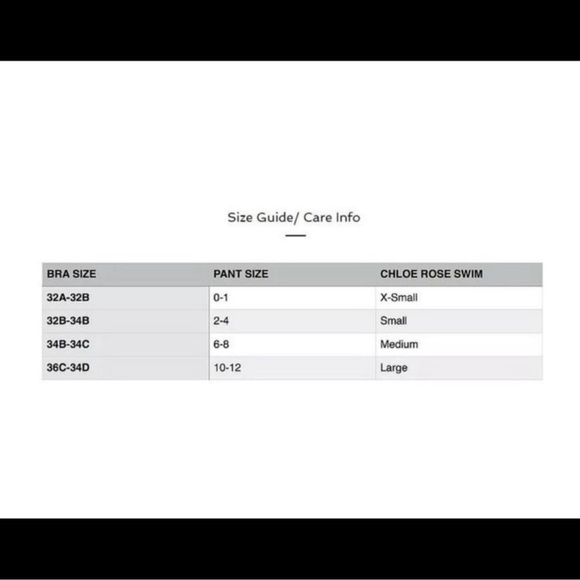 - - Chloe rose two piece bikini top is xs and bottoms are medium l - Picture 13 of 16